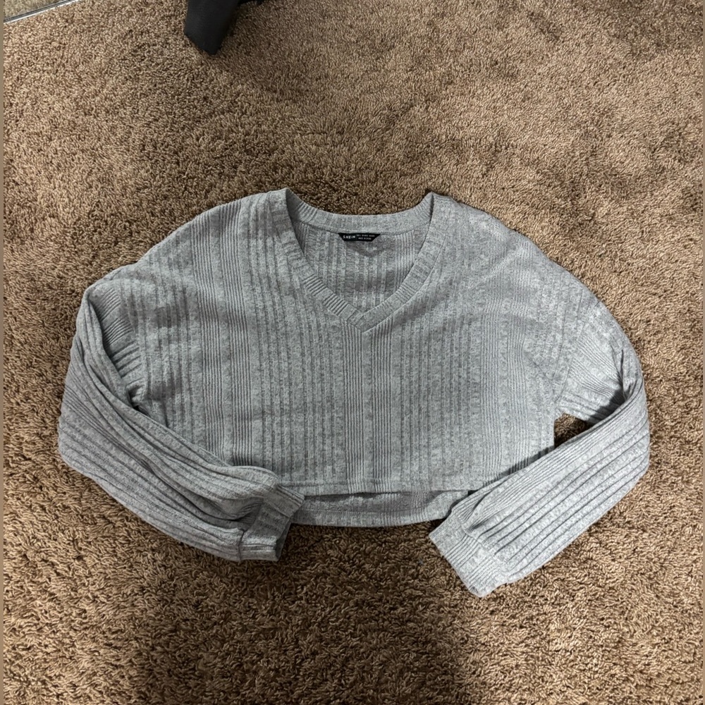 shein cropped sweater